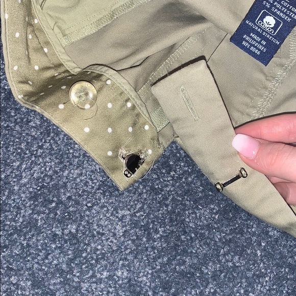 CHARTER CLUB CROPPED KHAKIS - Picture 4 of 4